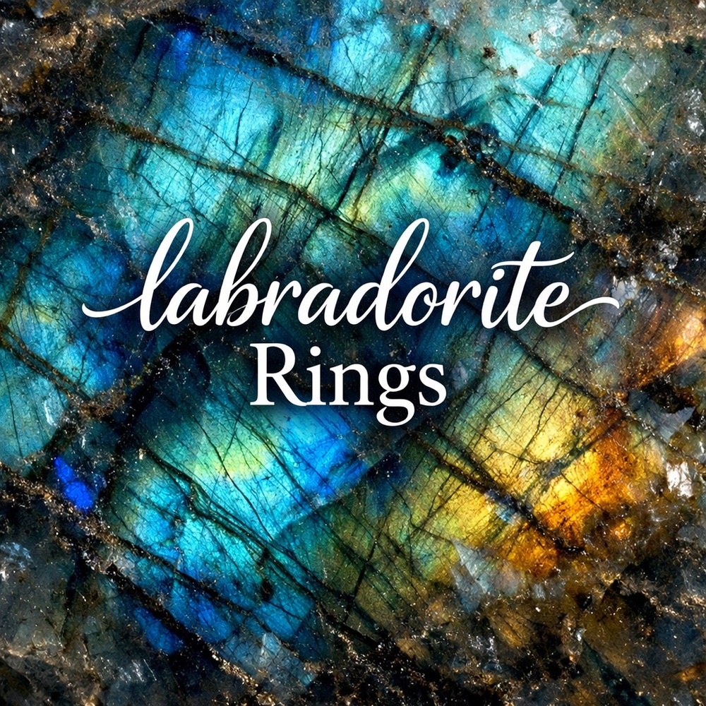 Sizes 9-11 Labradorite Rings